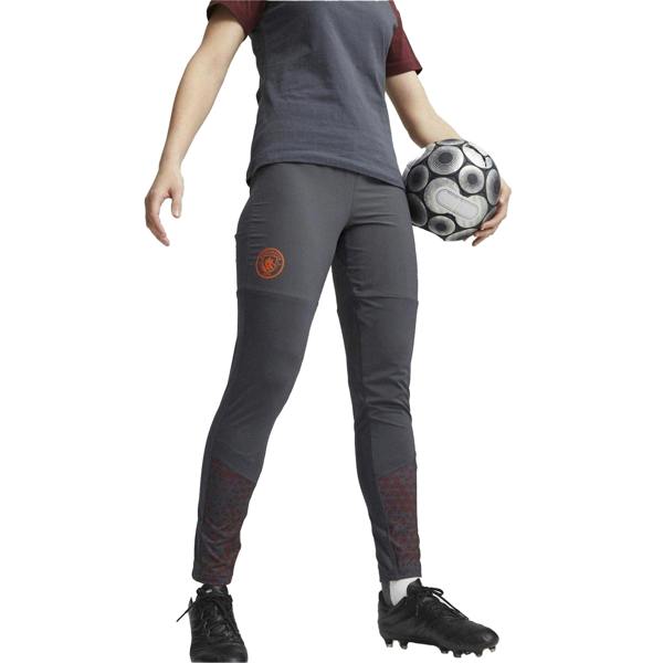 Puma Womens/Ladies Manchester City FC Tapered Jogging Bottoms - Grey - 