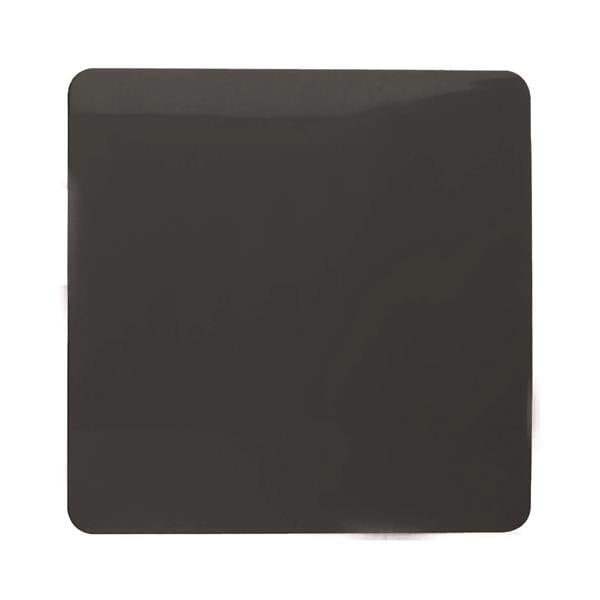 Trendi Switch Single Blanking Plate in Dark Mocha Brown