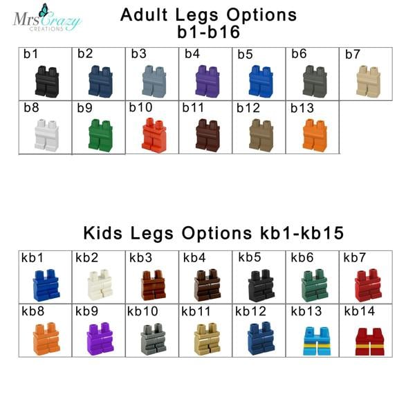 Abode Home & Gifts Framed Personalised Mini Figures