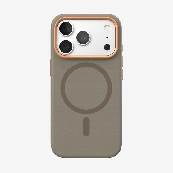 Tech21 Evo Pulse Fauxven Case with MagSafe for iPhone 17/18 Pro 6.3" Espresso - T21-11622