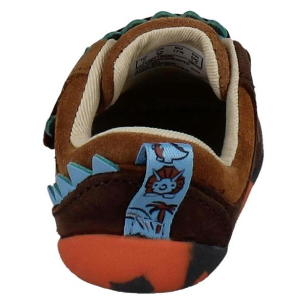 Clarks Boys Clarks Pre-Walking Dinosaur Detail Casual Shoes Roamer Stomp
