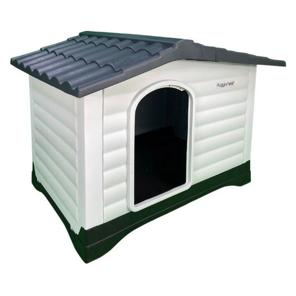 HugglePets Plastic Dog Kennel with Base (424)