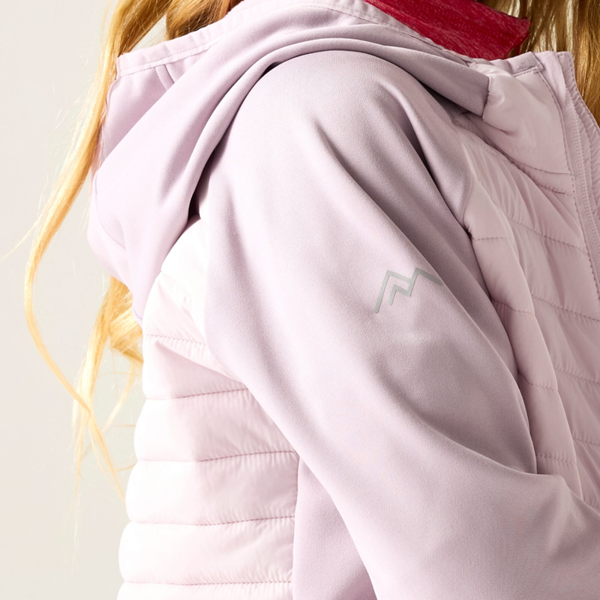 Regatta Kids Andreson Hybrid Padded Jacket - Powder Lilac/Pink Haze