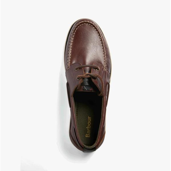 Barbour ROTHLEY Boat & Deck Shoes   in  Dark Brown