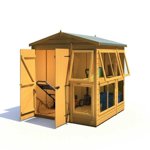 Shire Sun Hut 6x6 Potting Shed - Best Shed