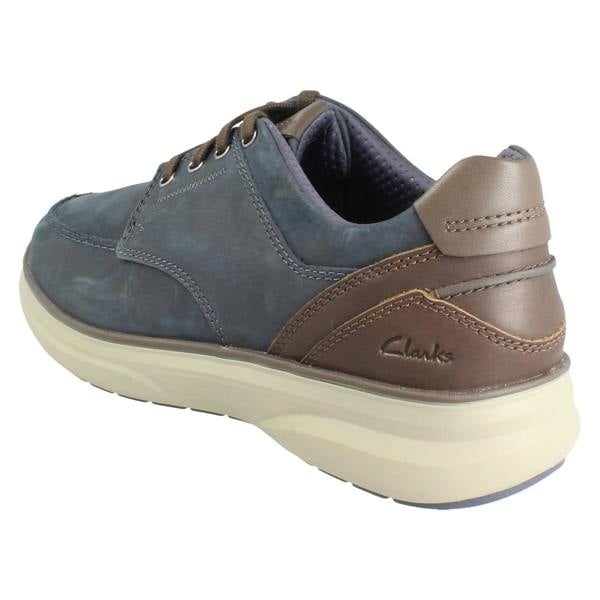 Clarks Mens Clarks Casual Moc Toe Shoes Mullan Moc