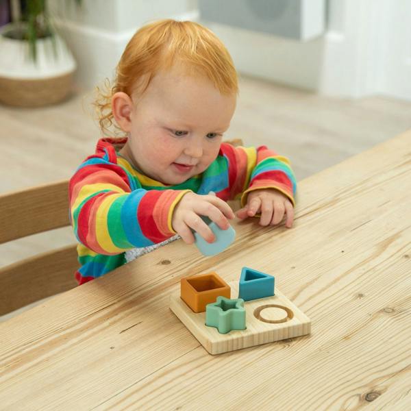 tickit SiliSoft® Shape Puzzle (Neutral)