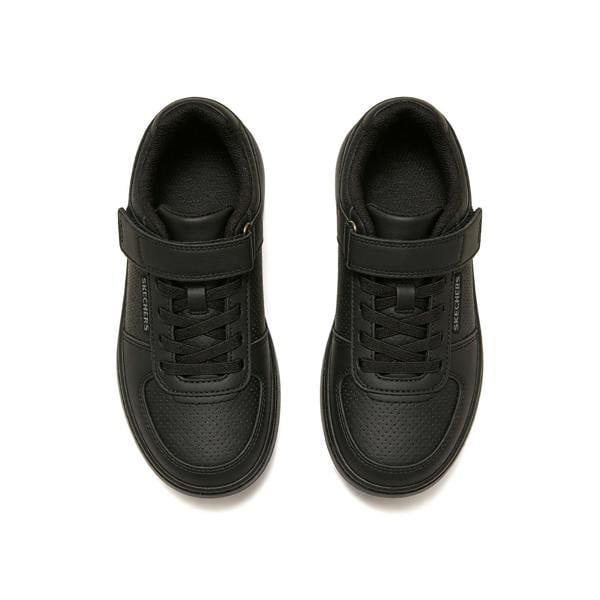Skechers QUICK STREET LITE School Shoes in Black