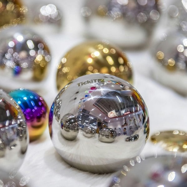 tickit Sensory Steel Silver Balls
