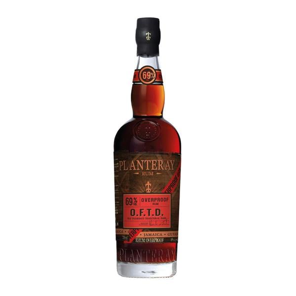 Planteray O.F.T.D. Overproof Rum 70cl 69% ABV