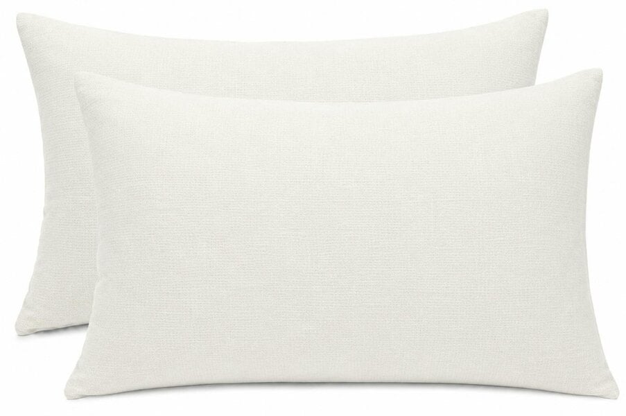 Night Zone Flannelette Pillowcases – 100% Brushed Cotton Soft Warm Pillow Covers - Cream