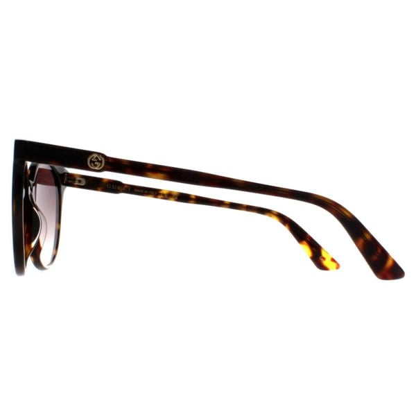 Gucci Sunglasses GG0488S 002 Dark Havana Brown Gradient