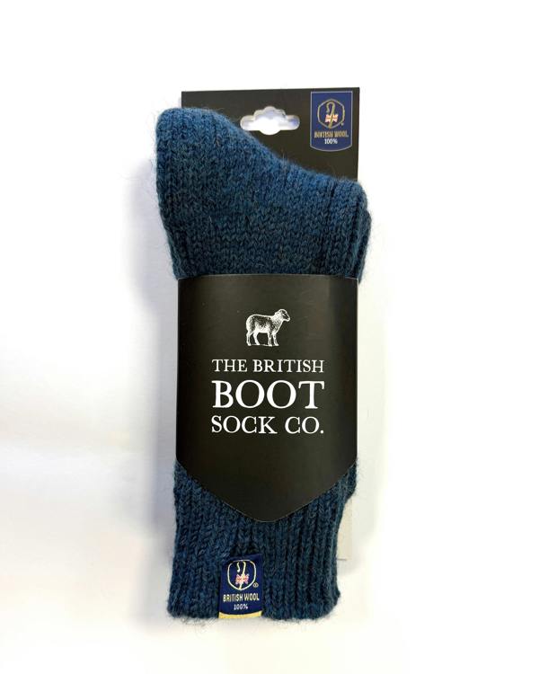 Jemsox British Wool Boot Socks – Mallard | 100% British Wool Luxury Boot Socks