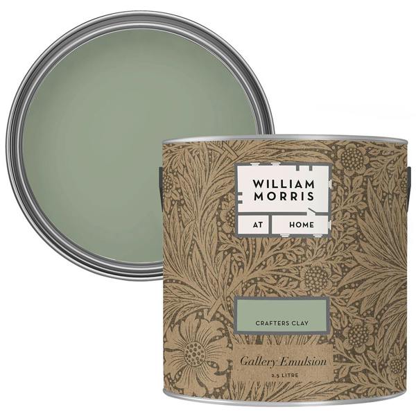 William Morris At Home Crafter's Clay Gallery Emulsion 2.5L Emulsion Paint