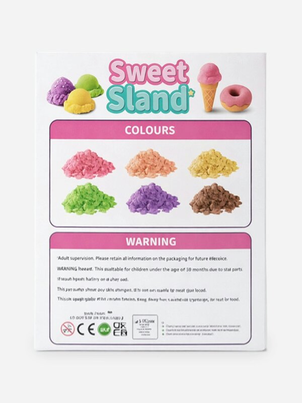 H2B Toys Kids Sweet Sland Scented Sensory Sand Kit in Multicolour