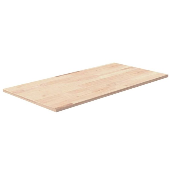 Berkfield Bathroom Countertop 80x40x1.5 cm Untreated Solid Wood