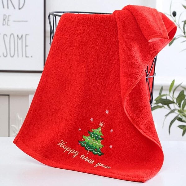Obasyhig Christmas Cotton Towel Gift Set