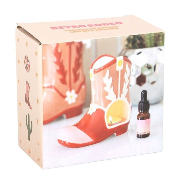 Serano Cowboy Boot Oil Burner and Wax Warmer