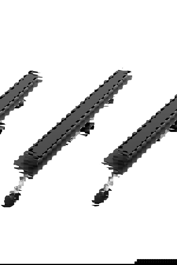 Living and Home 50cm Stainless Steel 2-in-1 Siphonic Linear Insert Shower Drain- Adjustable Height & Slope, Removable Cover, Filter & Siphon