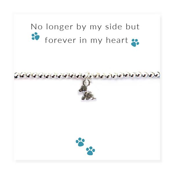 Aye Do Gifts No Longer By My Side - Dog Bracelet & Gift Card
