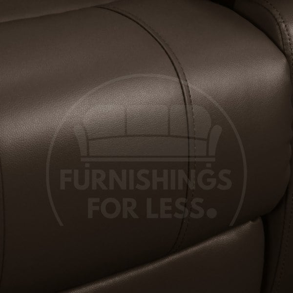 Furnishings For Less Venice Leather Reclining 2 Seater Sofa