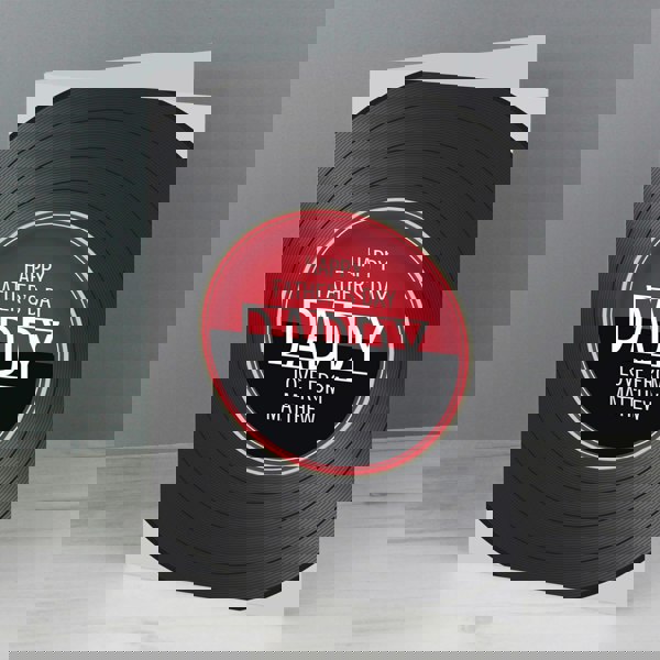 Personalised Memento Company Personalised Vintage Record Card