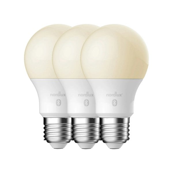 Nordlux Smart E27 | 3-pack | A60 | 2200-6500 Kelvin | 900 Lumen | Light Bulb | White