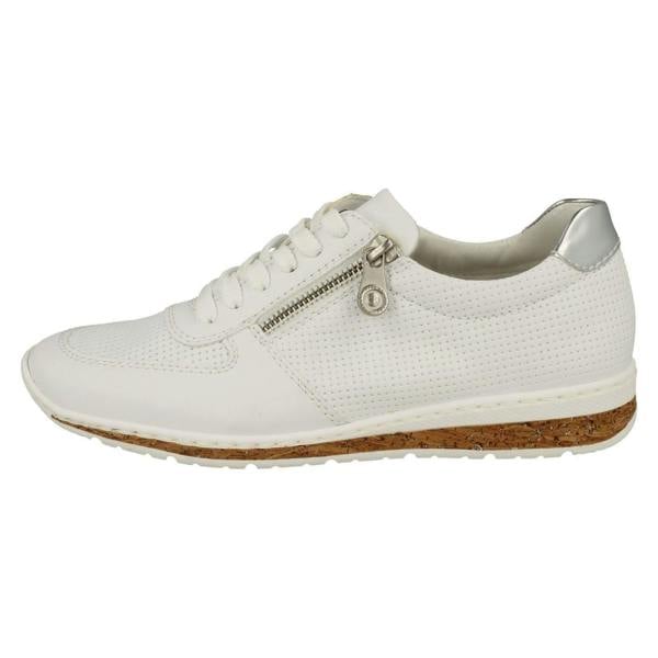 Rieker Ladies Sneakers By Rieker Zip Detailed Trainers N5127