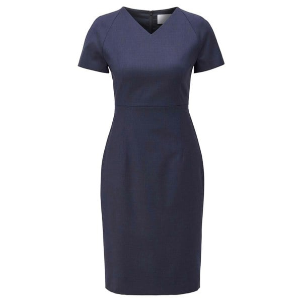 Boss Womens Deitua Dress - Navy