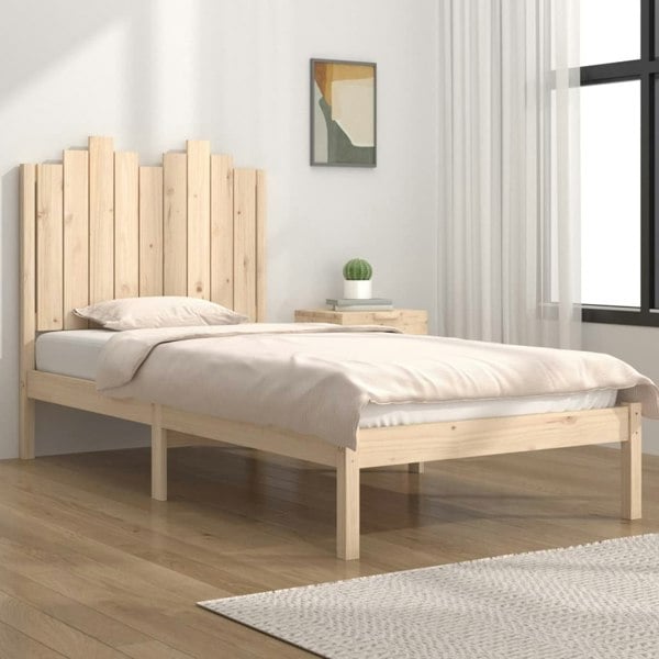 Berkfield Bed Frame Solid Wood Pine 100x200 cm