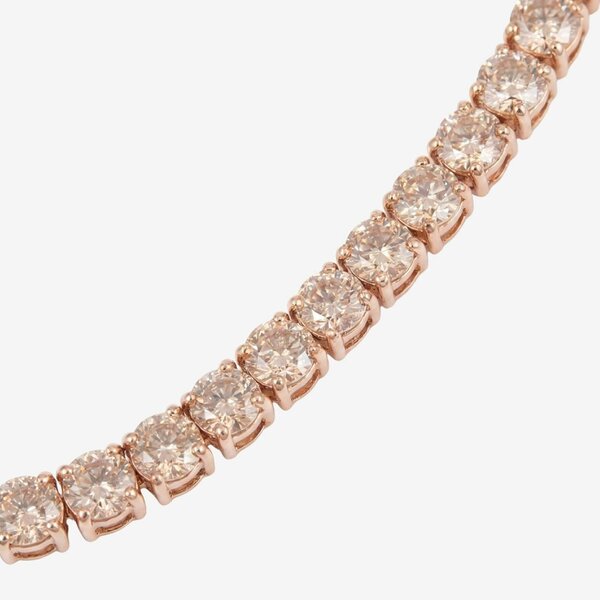 Uchi & Soto Shikaku Rose Stone Tennis Necklace