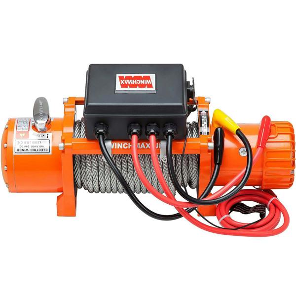 Winchmax 13,500lb 24V Winch 26m x 95mm Steel Rope