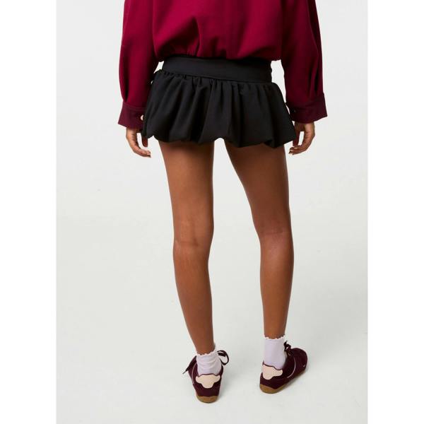 Pink Vanilla Puff Ball Mini Skirt