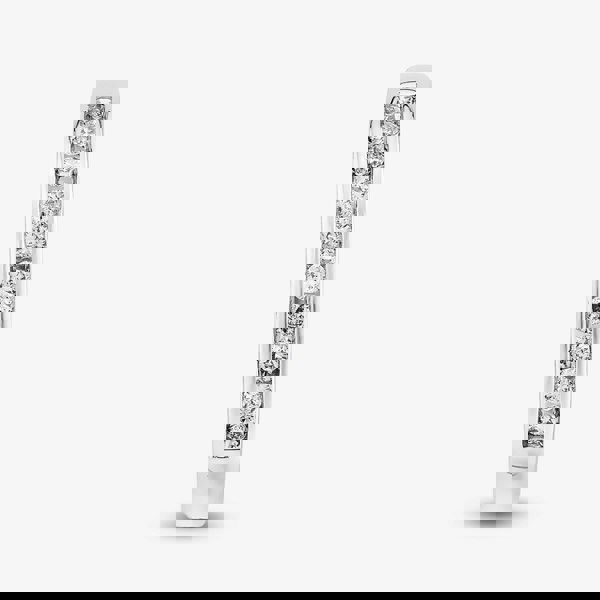 T. H. Baker 9ct White Gold 0.20ct Diamond Channel Set Half Eternity Ring TH010395R