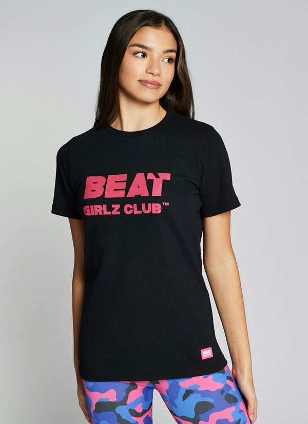 Beat Girlz Club Salto T-Shirt - Black