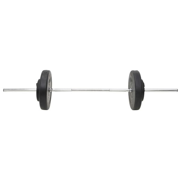 Berkfield Barbell and Dumbbell with Plates 60 kg