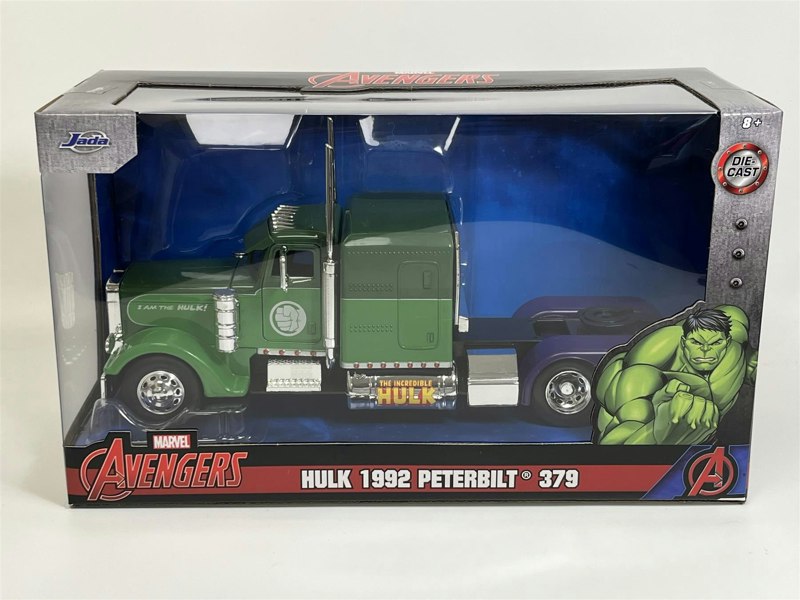 Jada Marvel Avengers Hulk 1992 Peterbilt 379 27 cm Jada 253225020