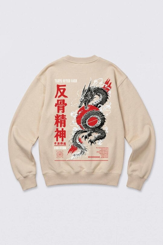 London Attitude Tokyo After Dark Graphic Sweatshirt