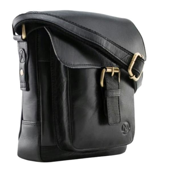 Mala Leather Toro Collection Leather Satchel with Front Pocket