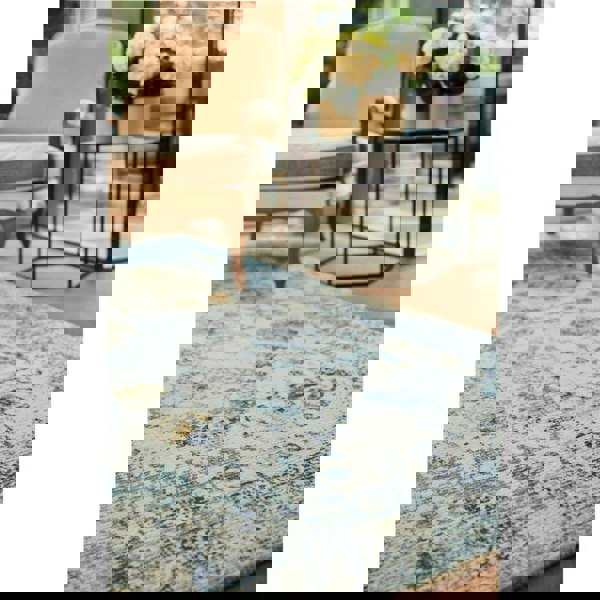 Vogue Vintage Blue Rug | Modern Antique Style | The Rugs