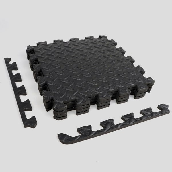 Myga Gym Floor Tiles - Black