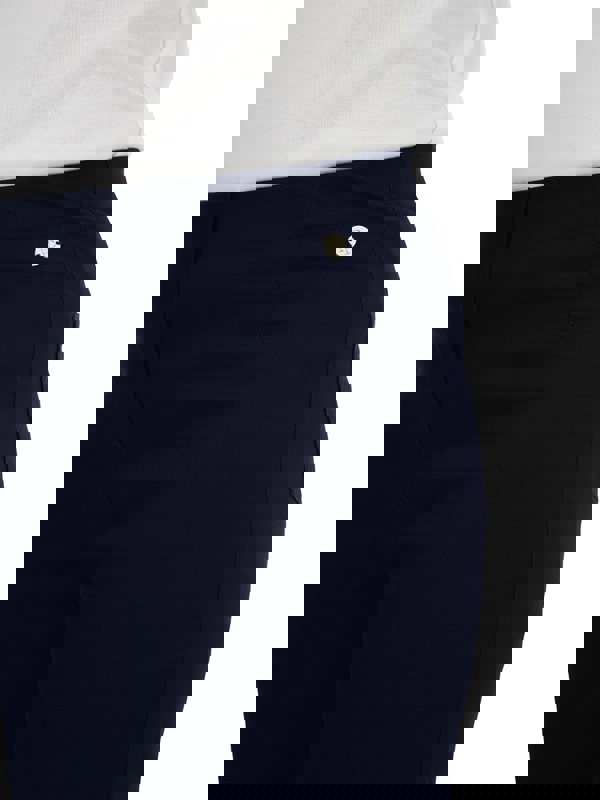 PennyPlain Wide Cropped Jegging - Navy Wash