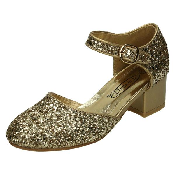 Spot On Girls Spot On Mid Heel Shoe