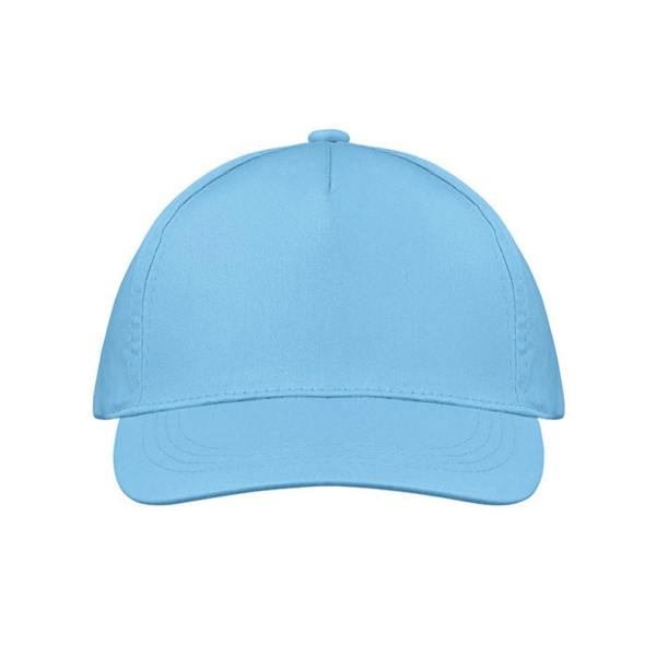 MidOcean Buzz 5 Panel Baseball Cap - Baby Blue - 