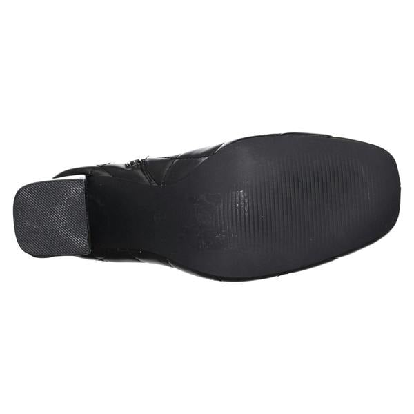 Spot On Ladies Spot On Block Heel Ankle Boots