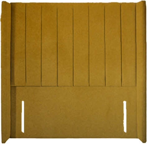 Poppy Super King Headboard - Saffron