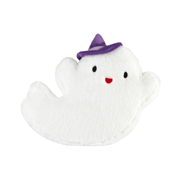 Catherine Lansfield Halloween Ghosts 3D Shaped Cushion White