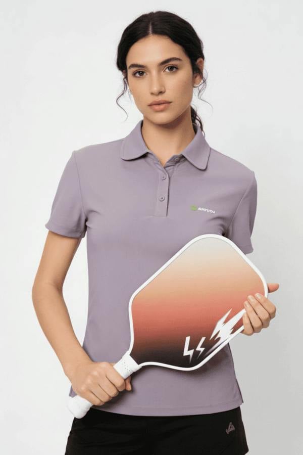 Anniou UPF50+ Pickleball Polo Shirt