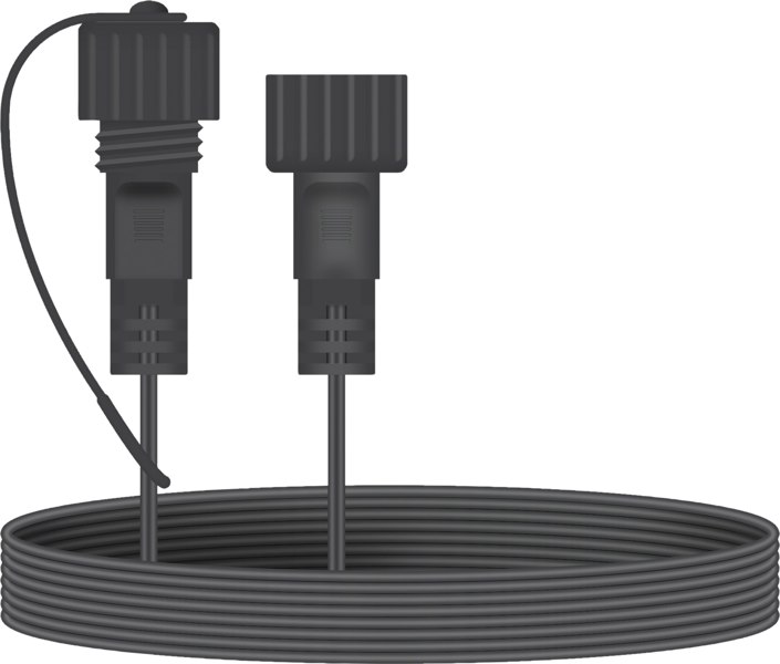 Xmas Haus 10M Extension Cable Male to Female Black