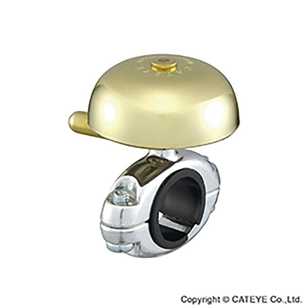 CatEye OH-2200 Yamabiko Brass Bell - Gold
